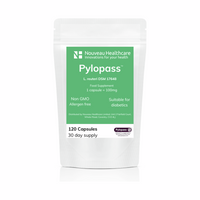 Pylopass (L. reuteri DSM 17648)  - 120 Capsules | Nouveau Health