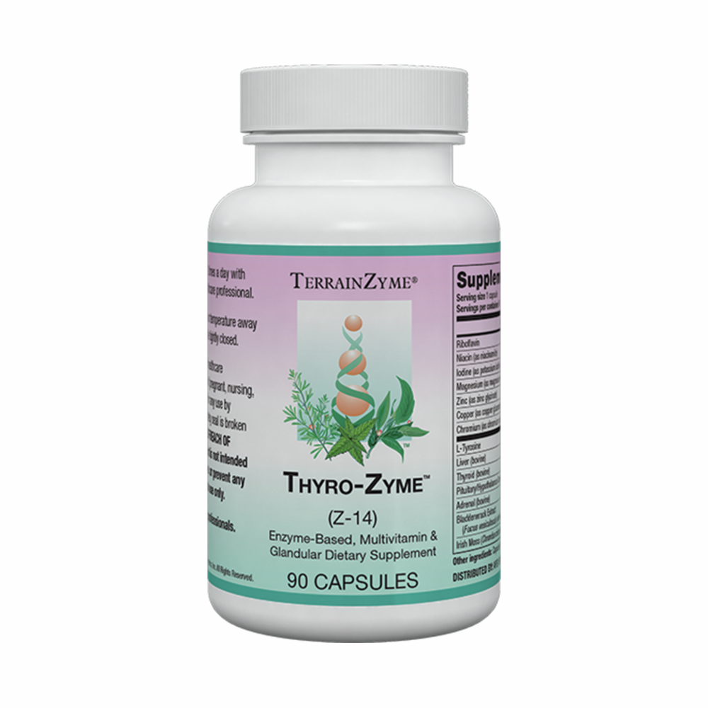 Thyro Zyme (Z14) - 90 Capsules | Apex Energetics - TerrainZyme