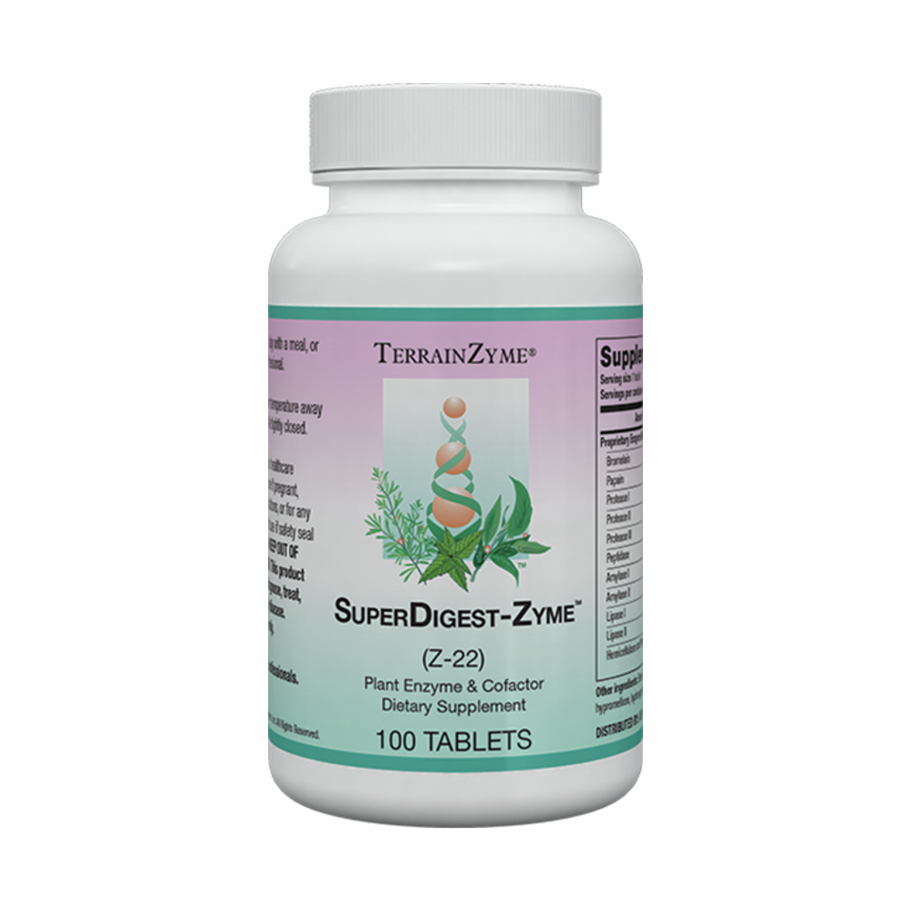 Super Digest Zyme (Z22) - 100 Tablets | Apex Energetics - TerrainZyme