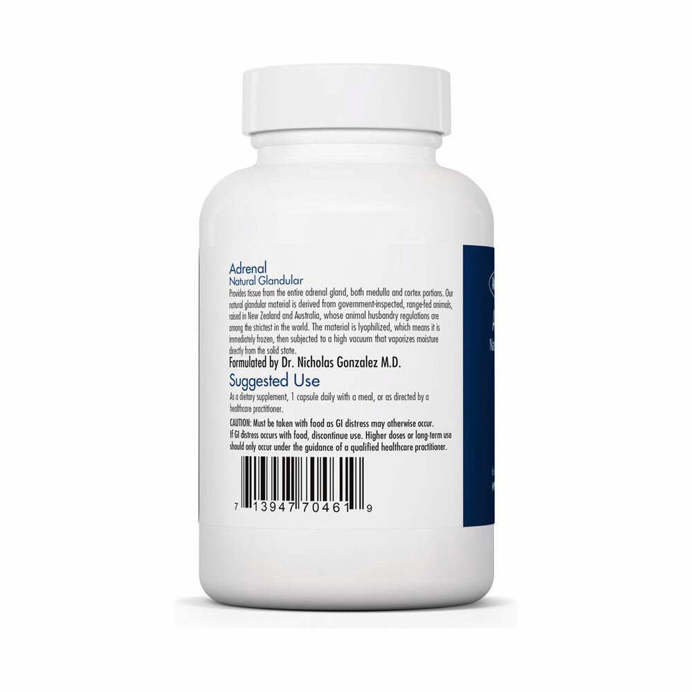 Adrenal Natural Glandular 100mg - 150 Capsules | Allergy Research Group