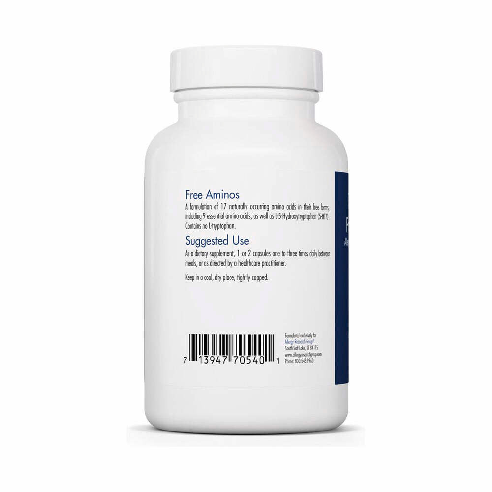 Free Aminos - 100 Capsules | Allergy Research Group