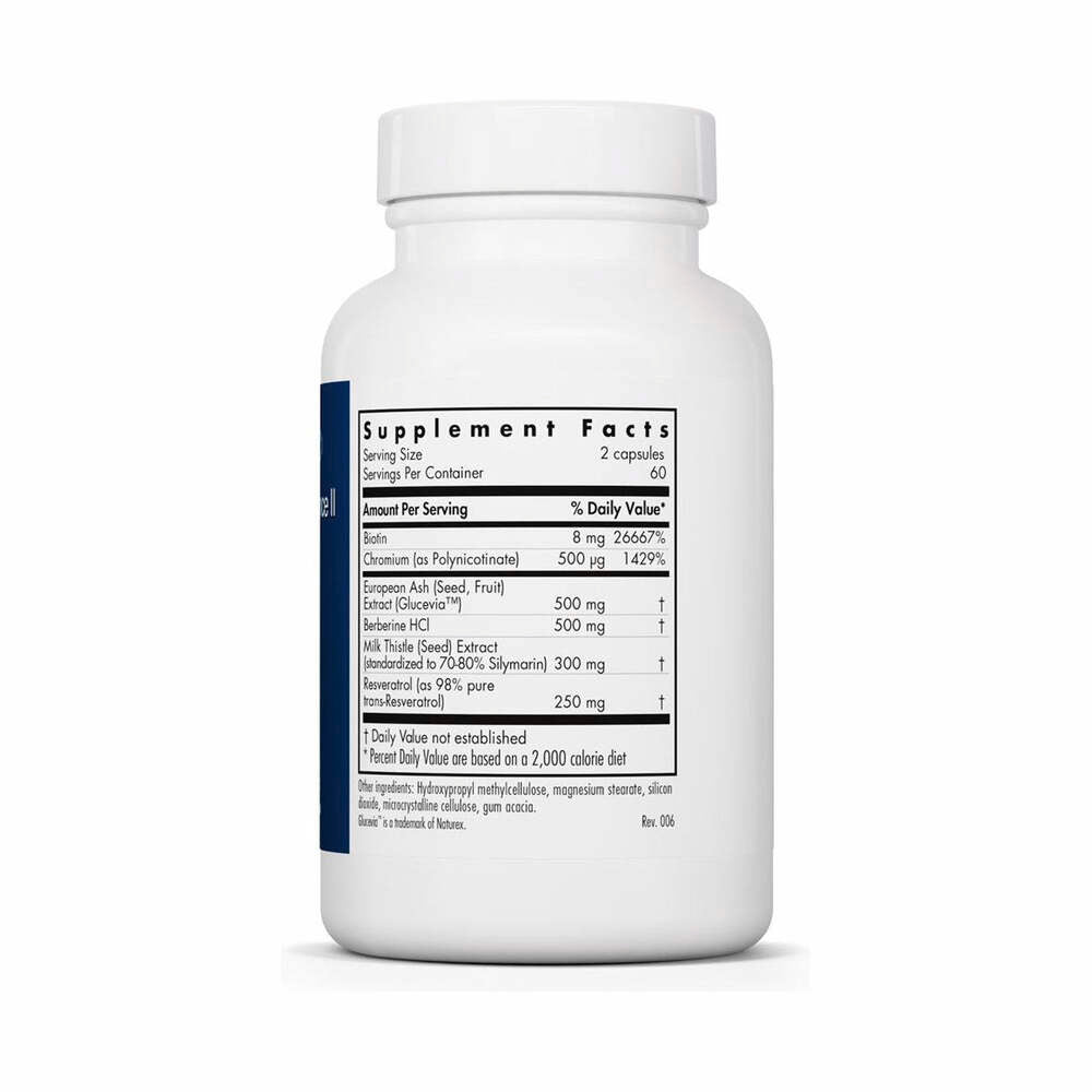 Glucose Tolerance ll - 120 Capsules | Allergy Research Group