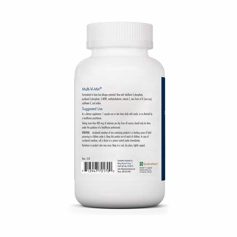 Multi-Vi-Min - 150 Capsules | Allergy Research Group