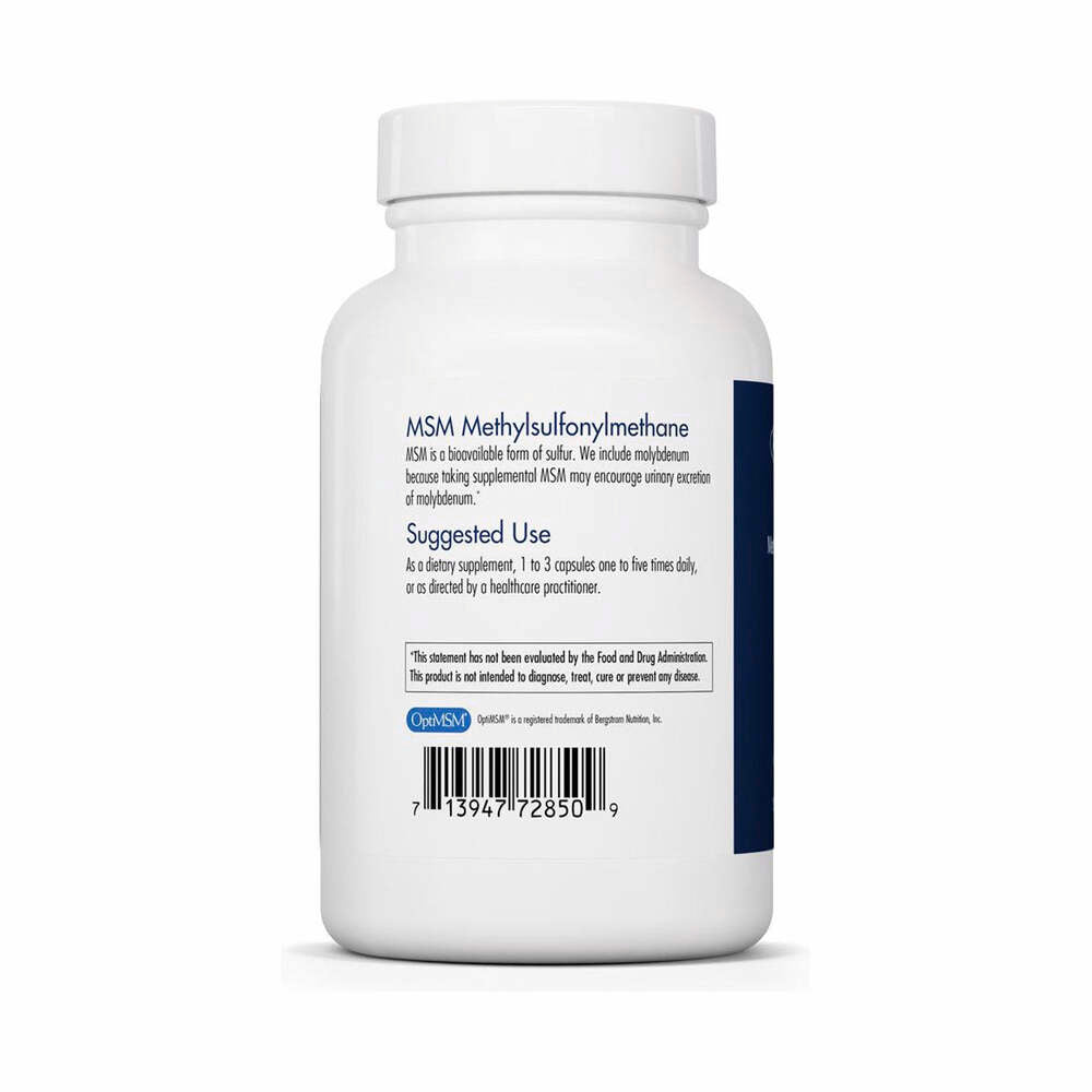 MSM 500mg - 150 Capsules | Allergy Research Group