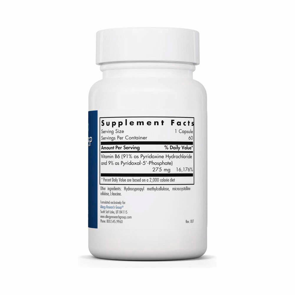 Pyridoxine P5P - 60 Capsules | Allergy Research Group