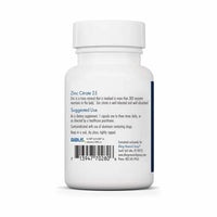 Zinc Citrate 25 - 60 Capsules | Allergy Research Group