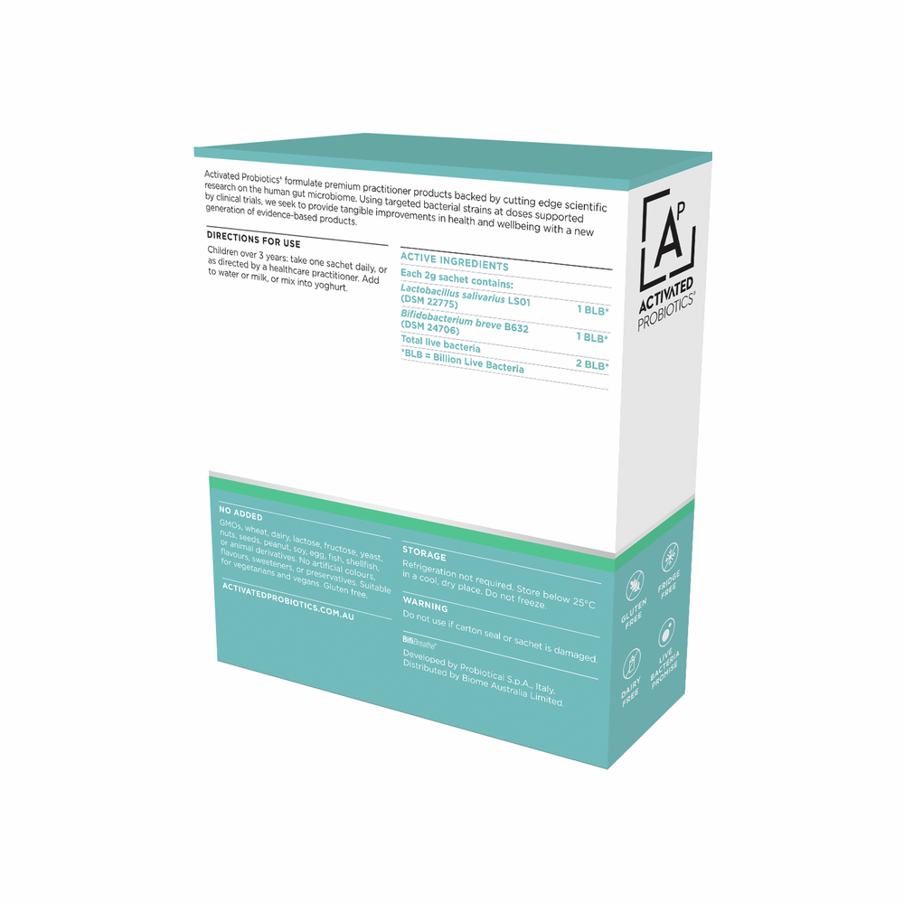 Biome Breathe Probiotic - 30 Sachets | Activated Probiotics