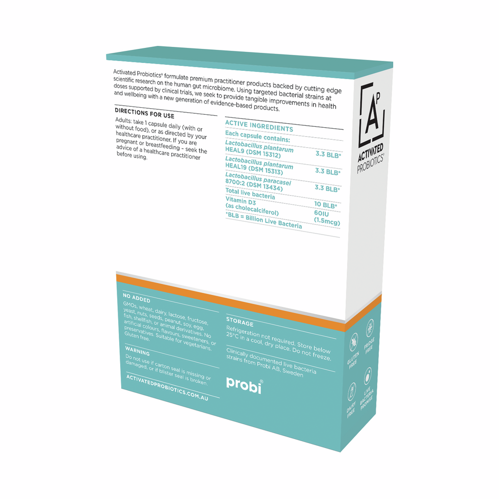 Biome Osteo Probiotic - 30 Capsules | Activated Probiotics