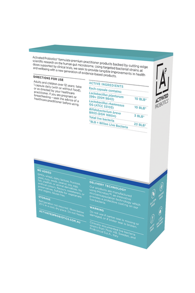 Biome Relief Probiotic - 30 Capsules - Activated Probiotics | Amrita ...