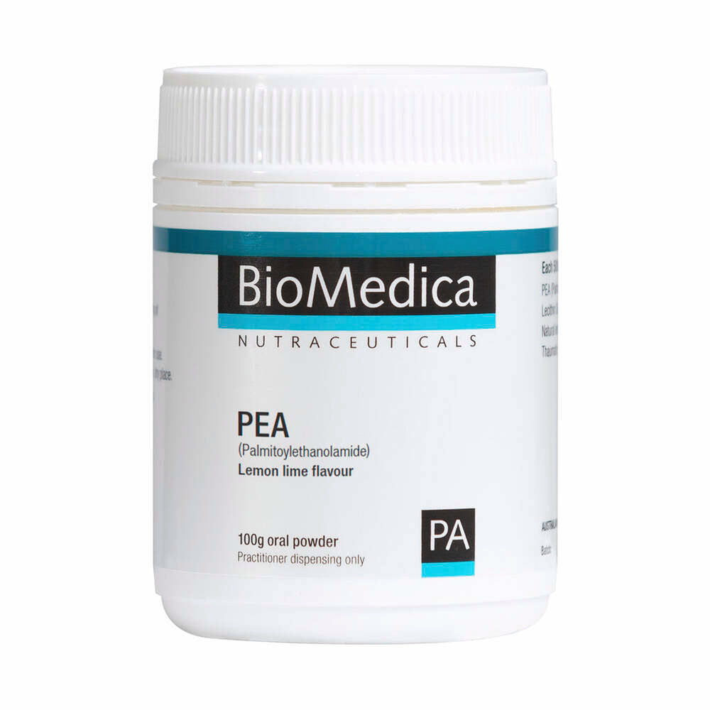 PEA (Palmitoylethanolamide) Lemon & Lime Flavour - 100g | BioMedica