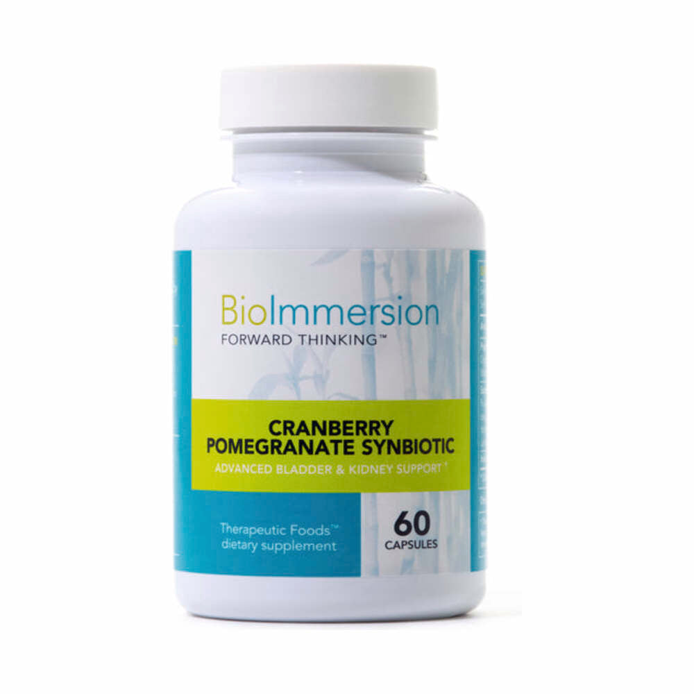 Cranberry Pomegranate Synbiotic - 60 Capsules | BioImmersion