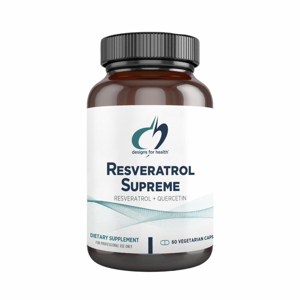 Resveratrol Supreme - 60 Capsules | Designs For Health