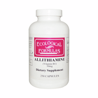 Allithiamine B1 50mg - 250 Capsules | Ecological Formulas