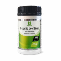 Grass Fed Beef Liver 500mg - 180 Capsules | NXGEN Wholefoods