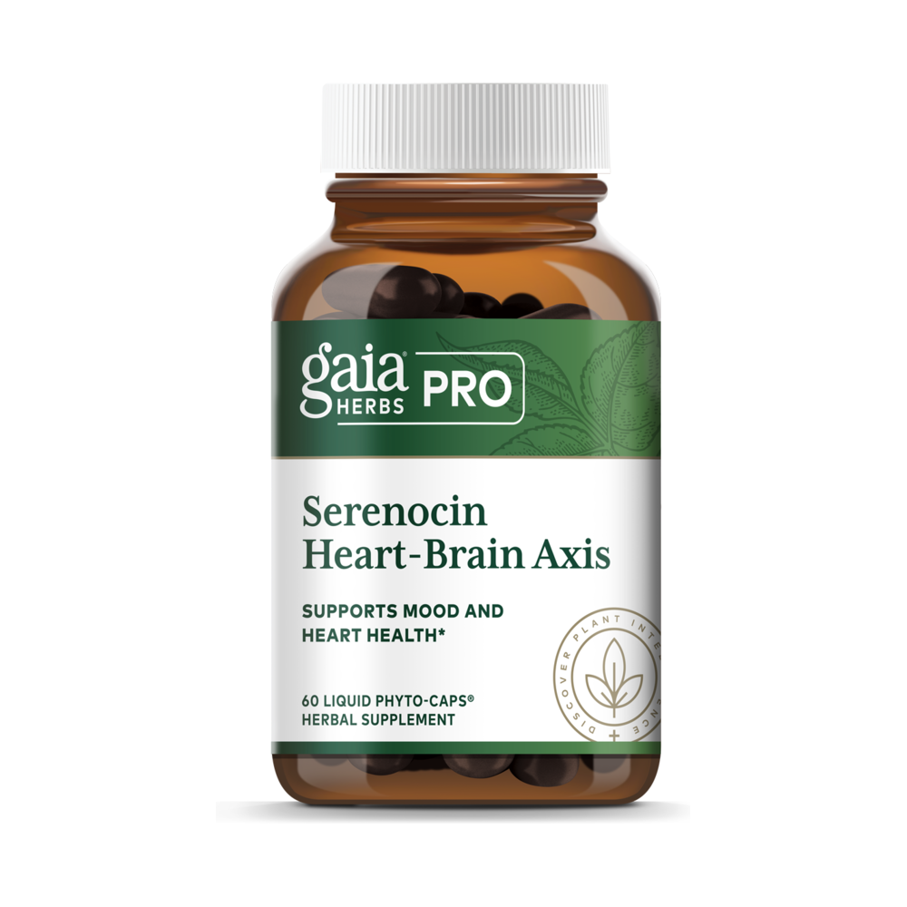 Serenocin Heart-Brain Axis - 60 Liquid Phyto-Caps | Gaia Herbs