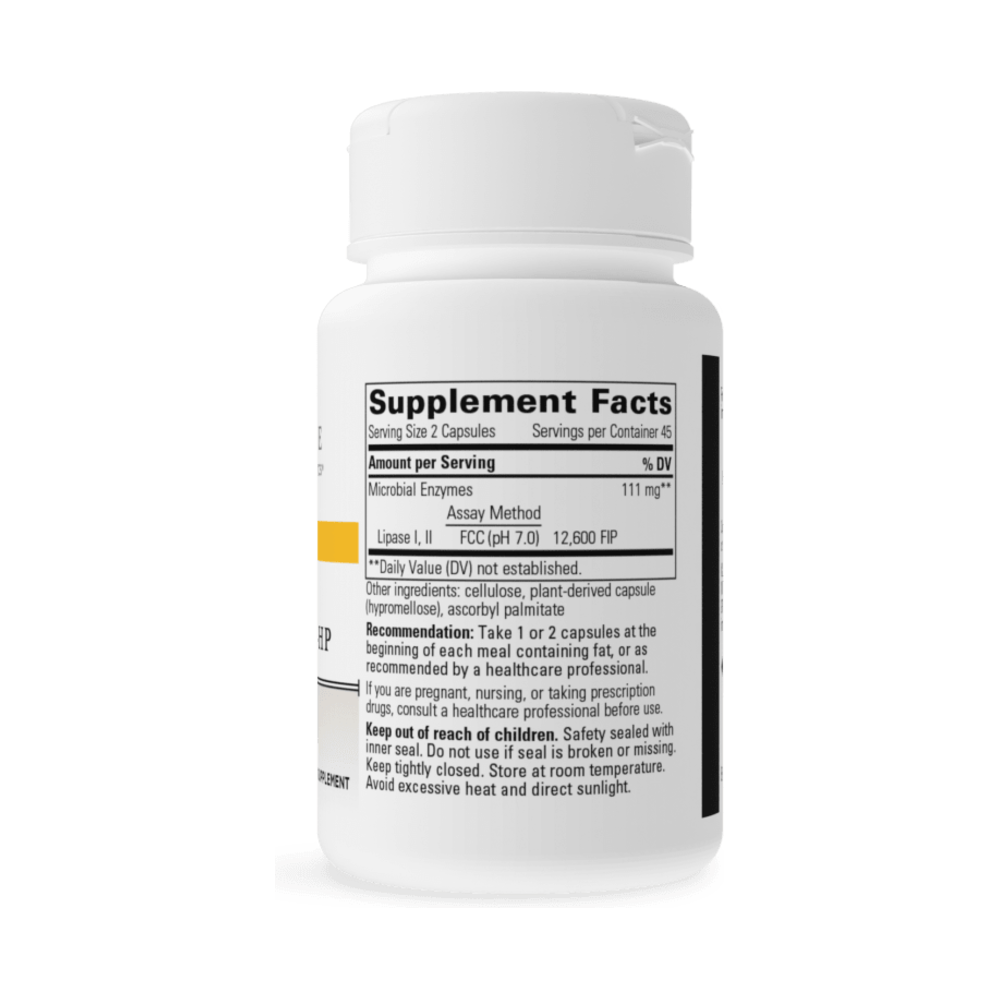 Lipase Concentrate HP - 90 Capsules | Integrative Therapeutics