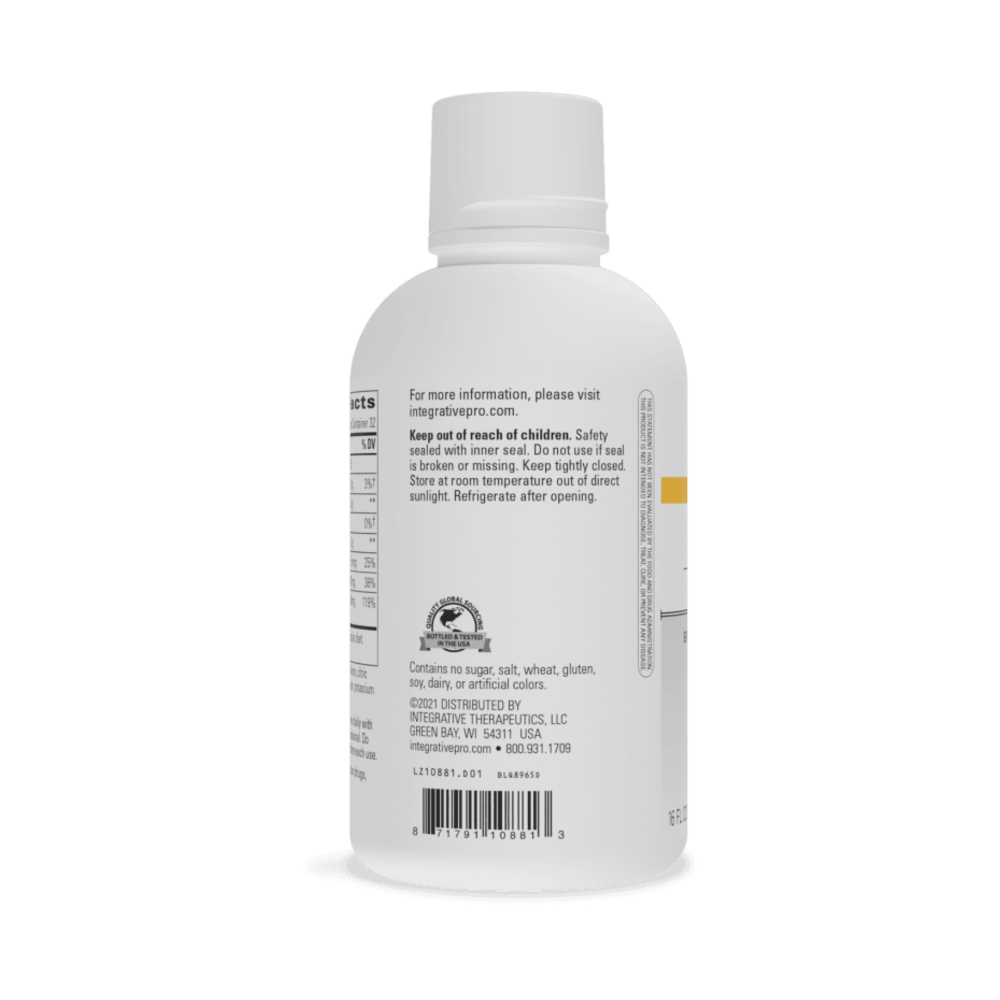 Liquid Calcium Magnesium 1:1 Ca/mg Ratio (Berry Flavour) - 480ml | Integrative Therapeutics