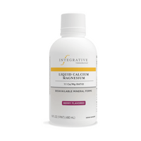 Liquid Calcium Magnesium 1:1 Ca/mg Ratio (Berry Flavour) - 480ml | Integrative Therapeutics