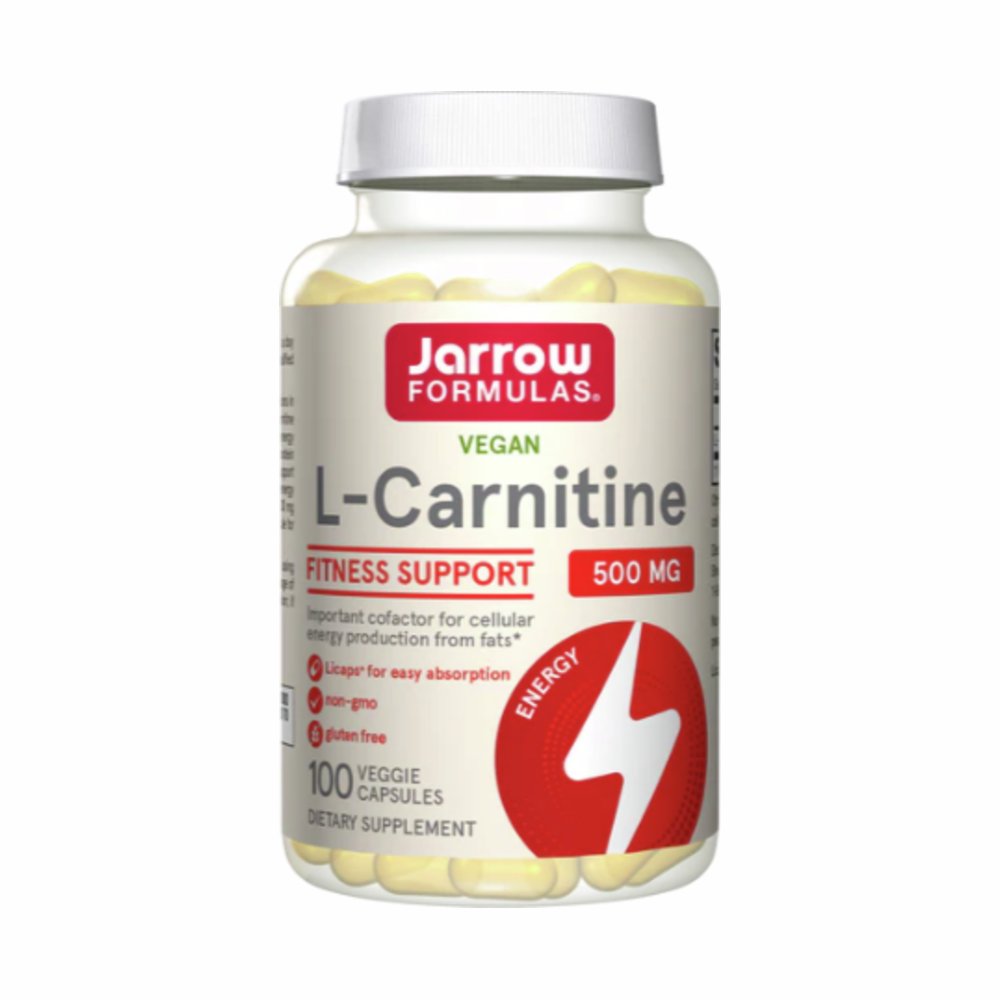 L-Carnitine 500mg - 100 Capsules | Jarrow Formulas