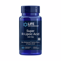 Super R-Lipoic Acid 240mg - 60 Capsules | Life Extension