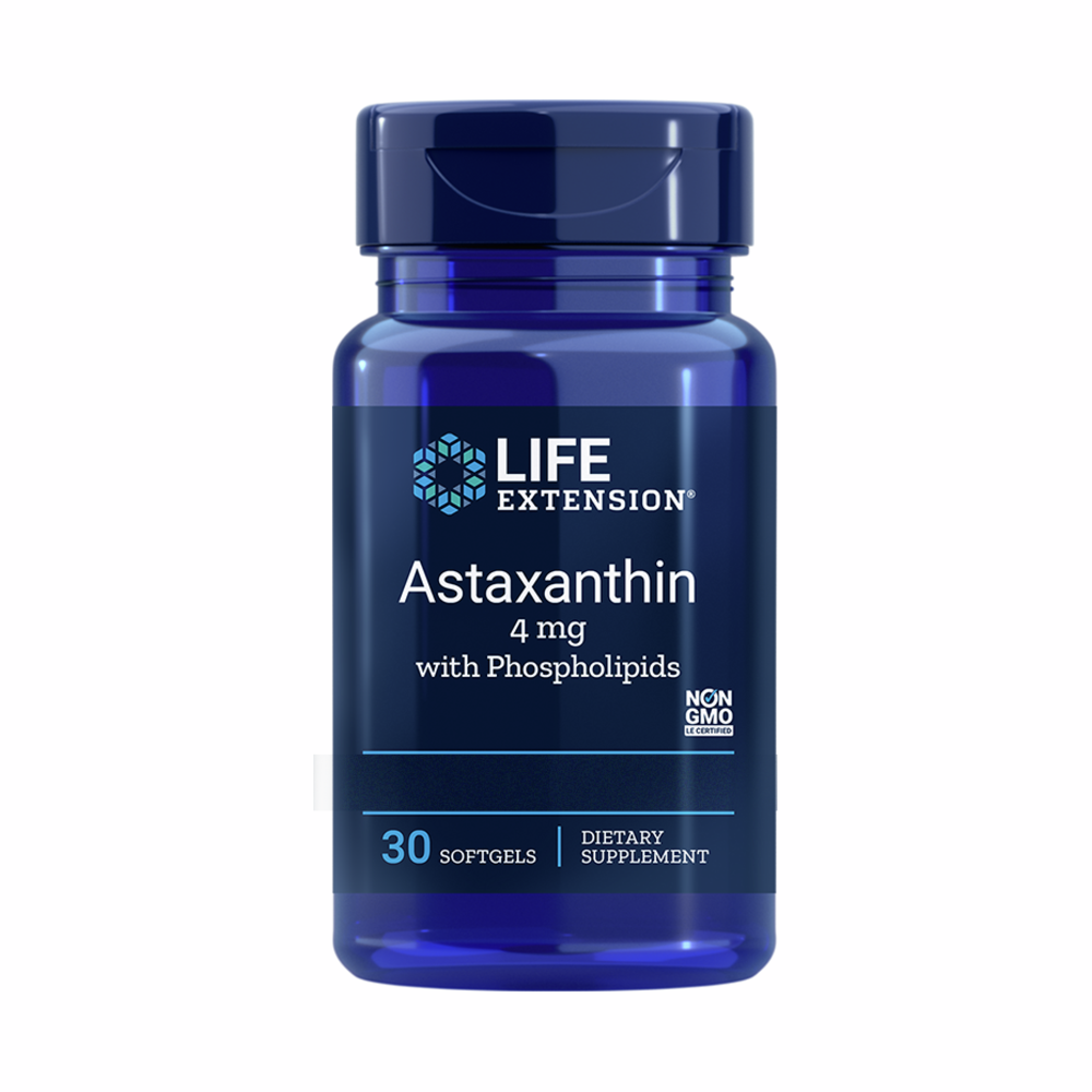 Astaxanthin with Phospholipids - 30 Softgels | Life Extension