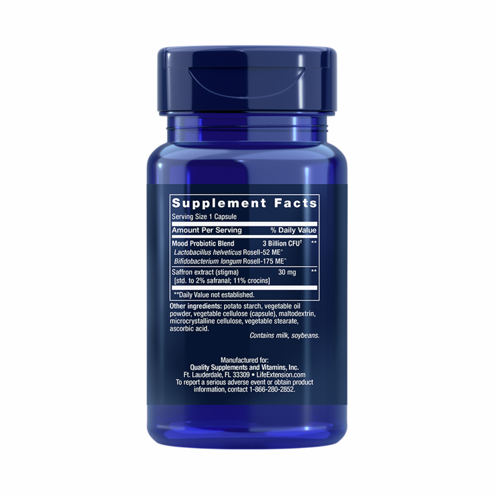 Florassist Mood Improve - 30 Capsules | Life Extension