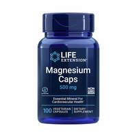 Magnesium Caps 500mg - 100 Capsules | Life Extension