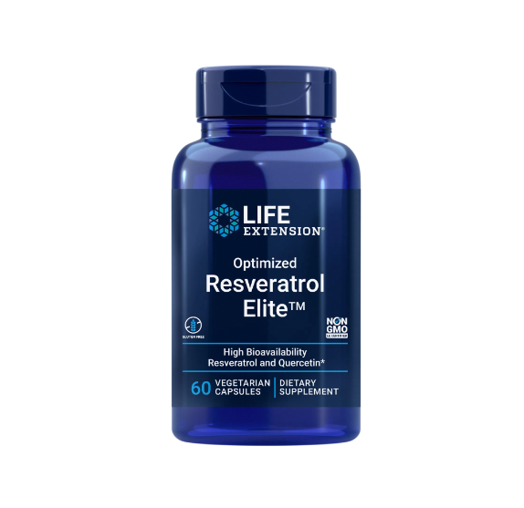 Optimized Resveratrol Elite - 60 Capsules | Life Extension