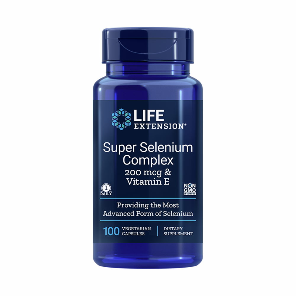 Super Selenium Complex & Vitamin E - 100 Capsules | Life Extension