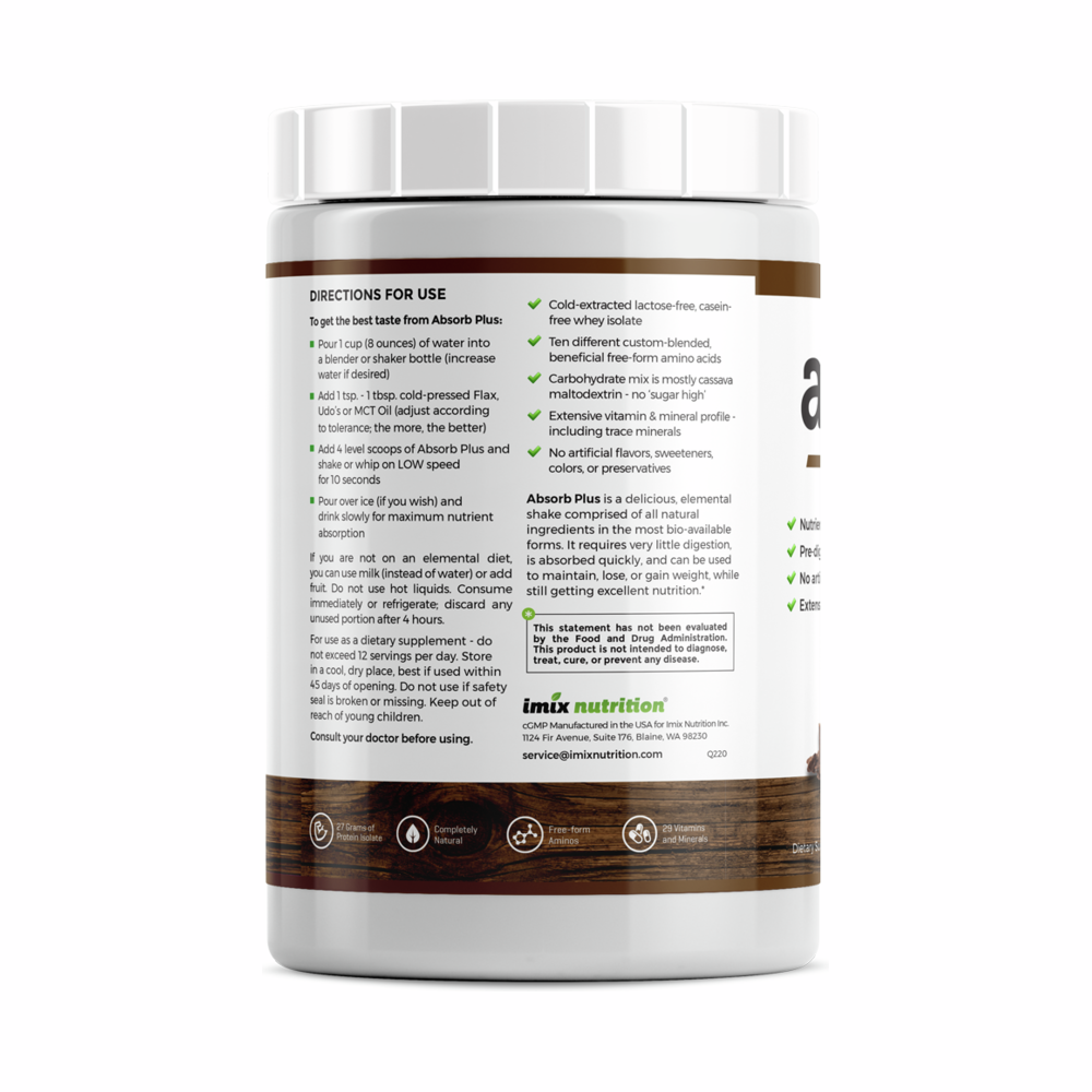 Absorb Plus Simply Chocolate - 1kg | Imix Nutrition