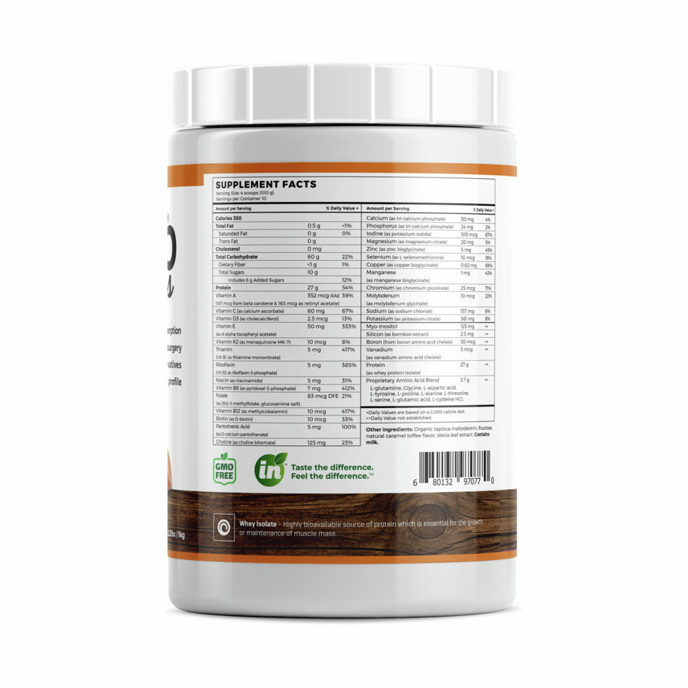 Absorb Plus Caramel Toffee Twist - 1kg | Imix Nutrition