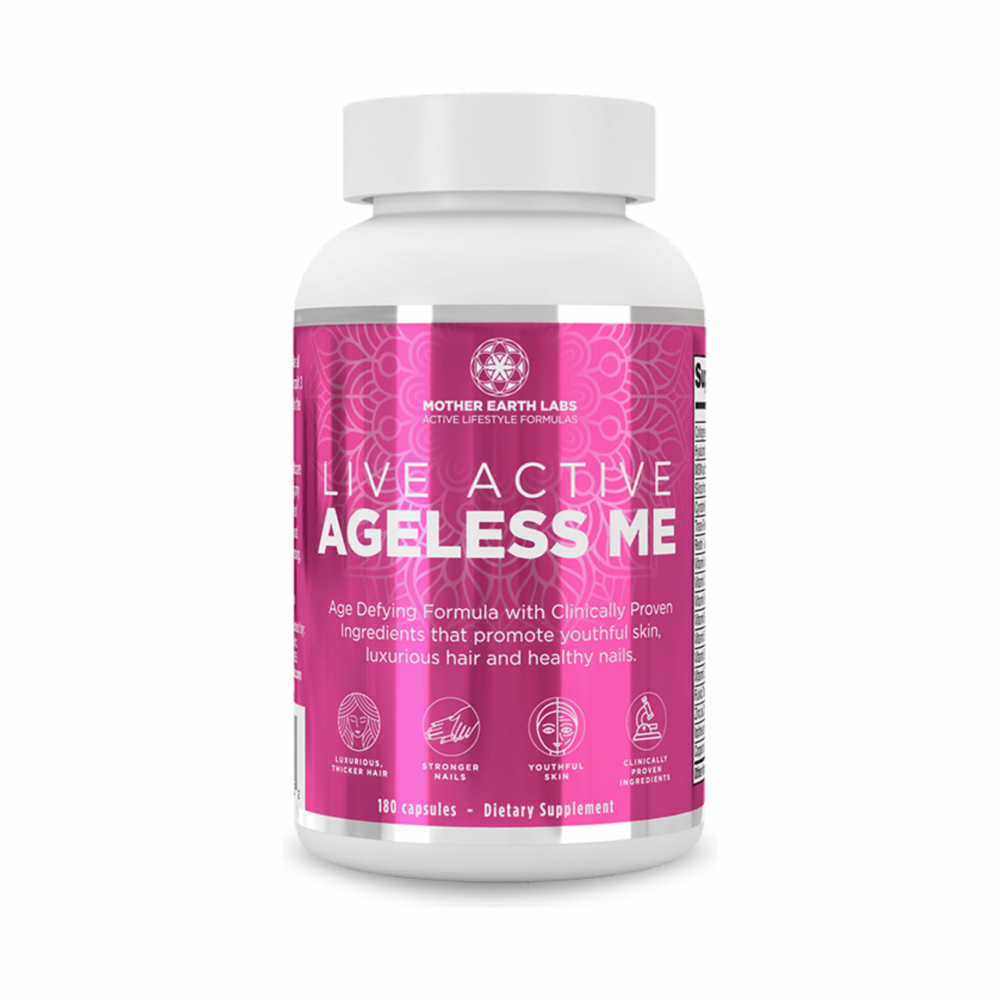 Ageless Me - 180 Capsules | Mother Earth Labs