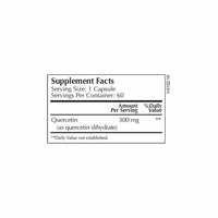 Quercetin 300mg - 60 Capsules | Moss Nutrition