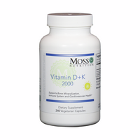 Vitamin D + K 2000 - 240 Capsules | Moss Nutrition