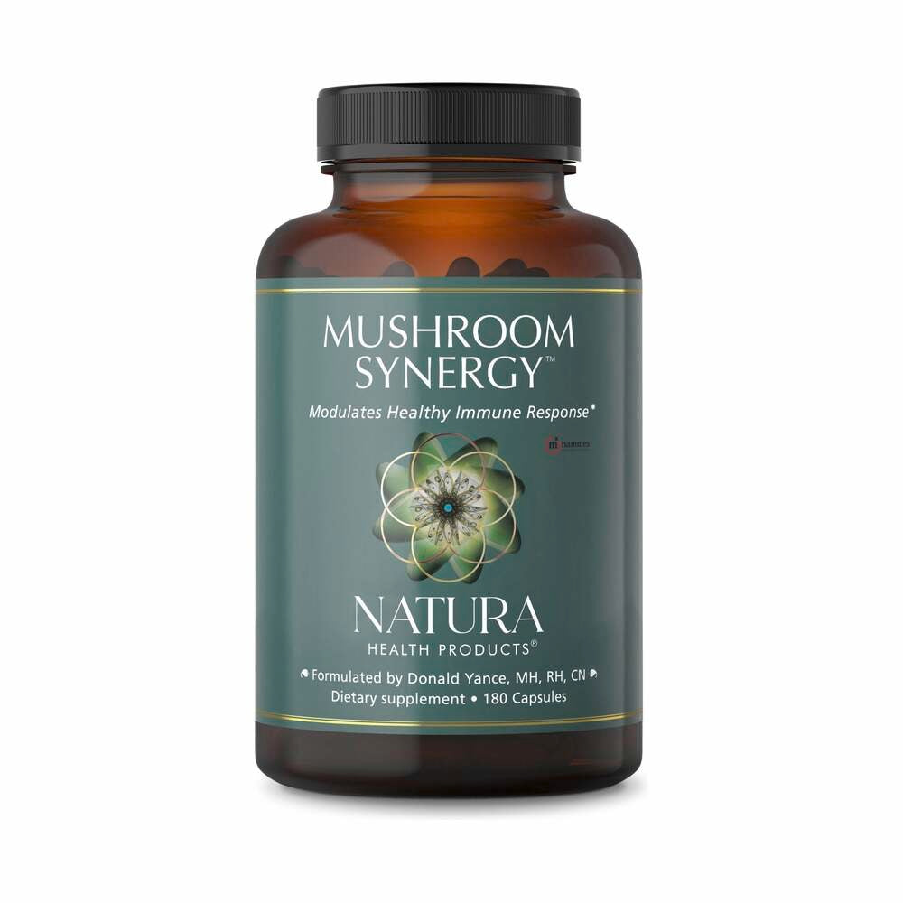 Mushroom Synergy - 180 Capsules | Natura Health Products