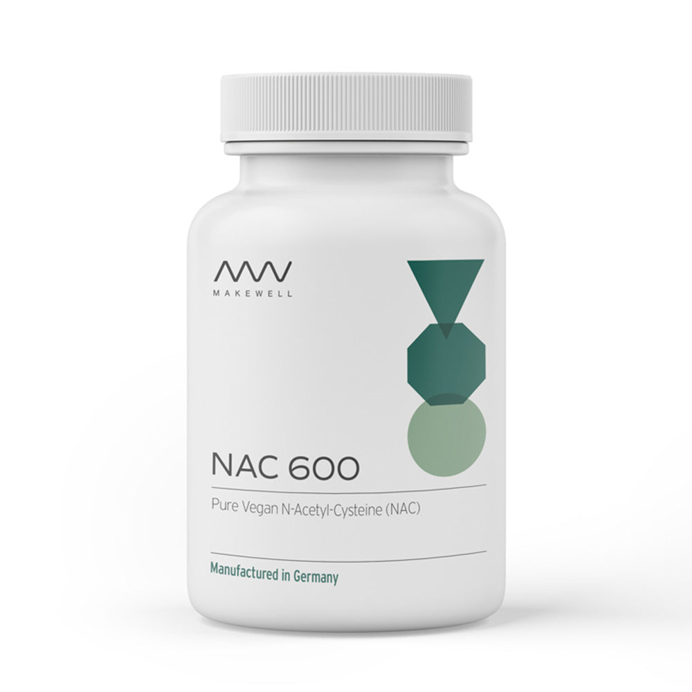 NAC 600 - 30 Capsules - Biofilm & Liver Support | MakeWell