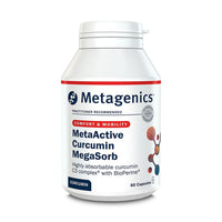 MetaActive Curcumin MegaSorb - 60 Capsules | Metagenics