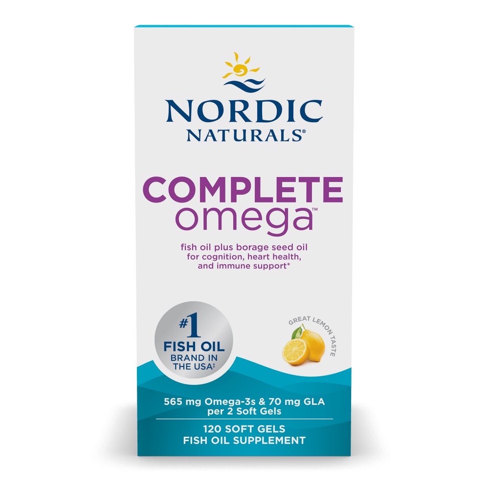 Complete Omega - 120 Softgels | Nordic Naturals