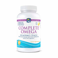 Complete Omega 565mg (Lemon Flavour) - 120 Softgels | Nordic Naturals