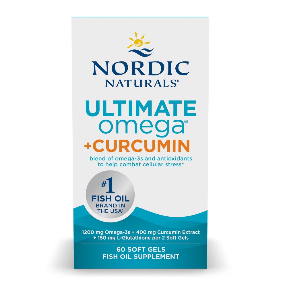 Ultimate Omega + Curcumin - 60 Softgels | Nordic Naturals