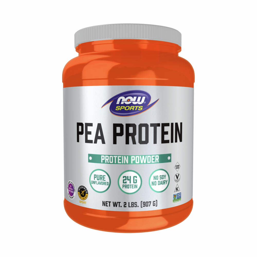 Pea Protein (Unflavoured) - 907g | NOW Foods