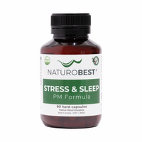 Stress & Sleep PM Formula - 60 Capsules | NaturoBest