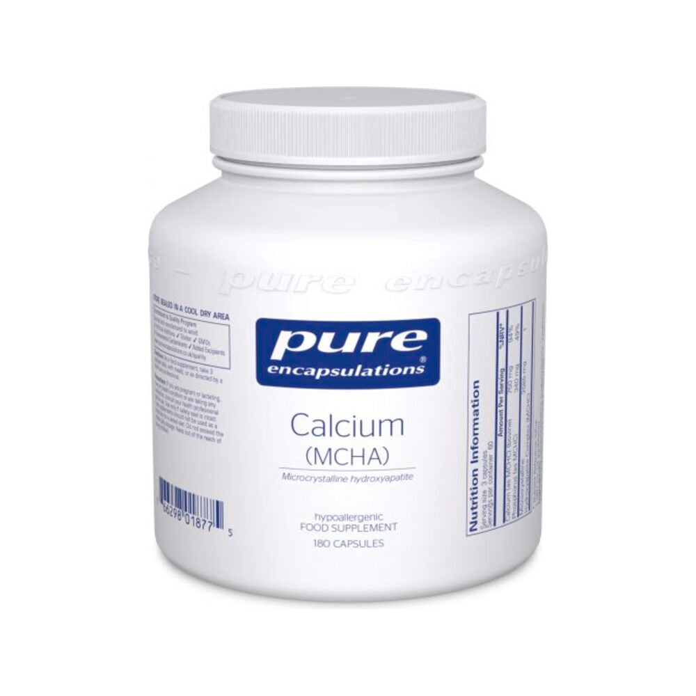 Calcium (MCHA) - 180 Capsules | Pure Encapsulations