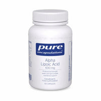 Alpha Lipoic Acid 600mg - 60 Capsules | Pure Encapsulations