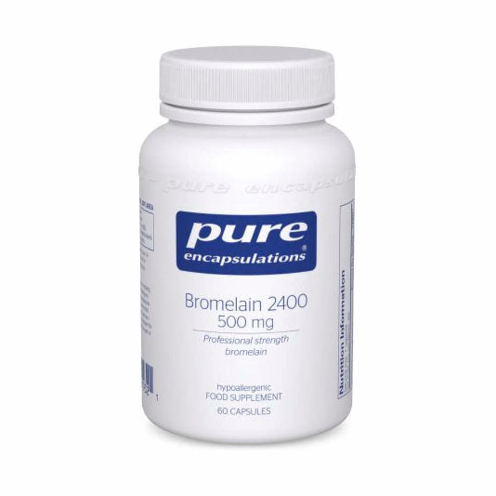 Bromelain 2400 500 mg - 60 Capsules | Pure Encapsulations