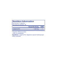 l-Arginine - 90 Capsules | Pure Encapsulations