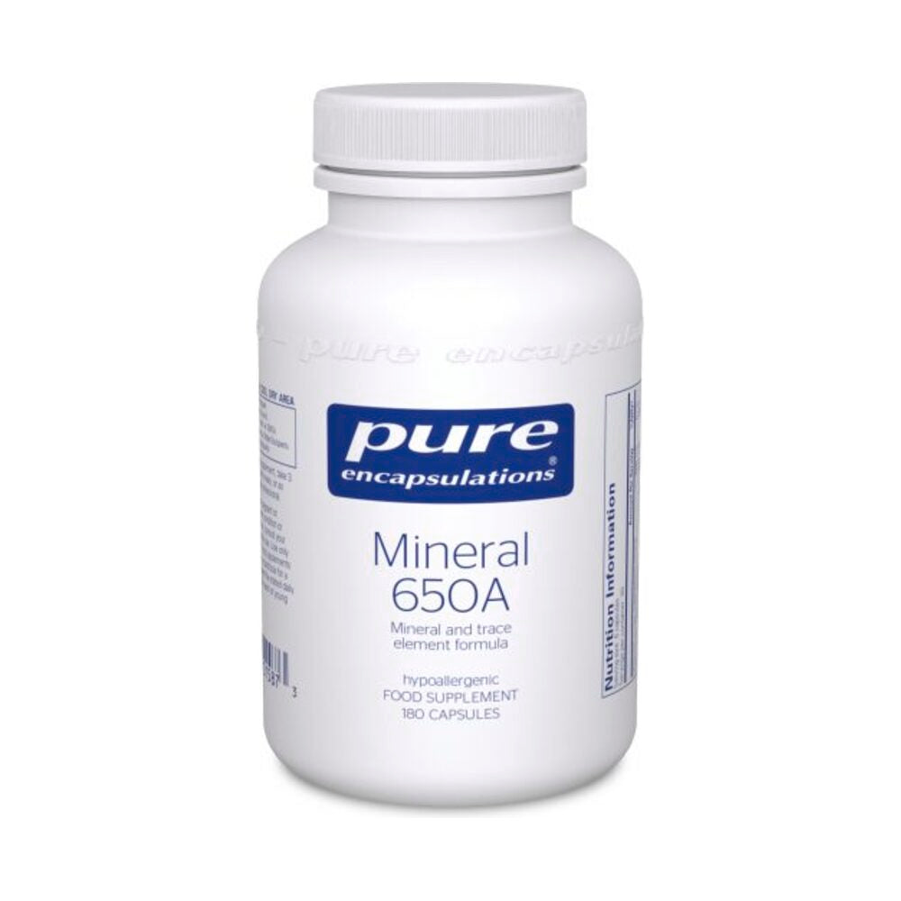 Mineral 650A - 180 Capsules | Pure Encapsulations