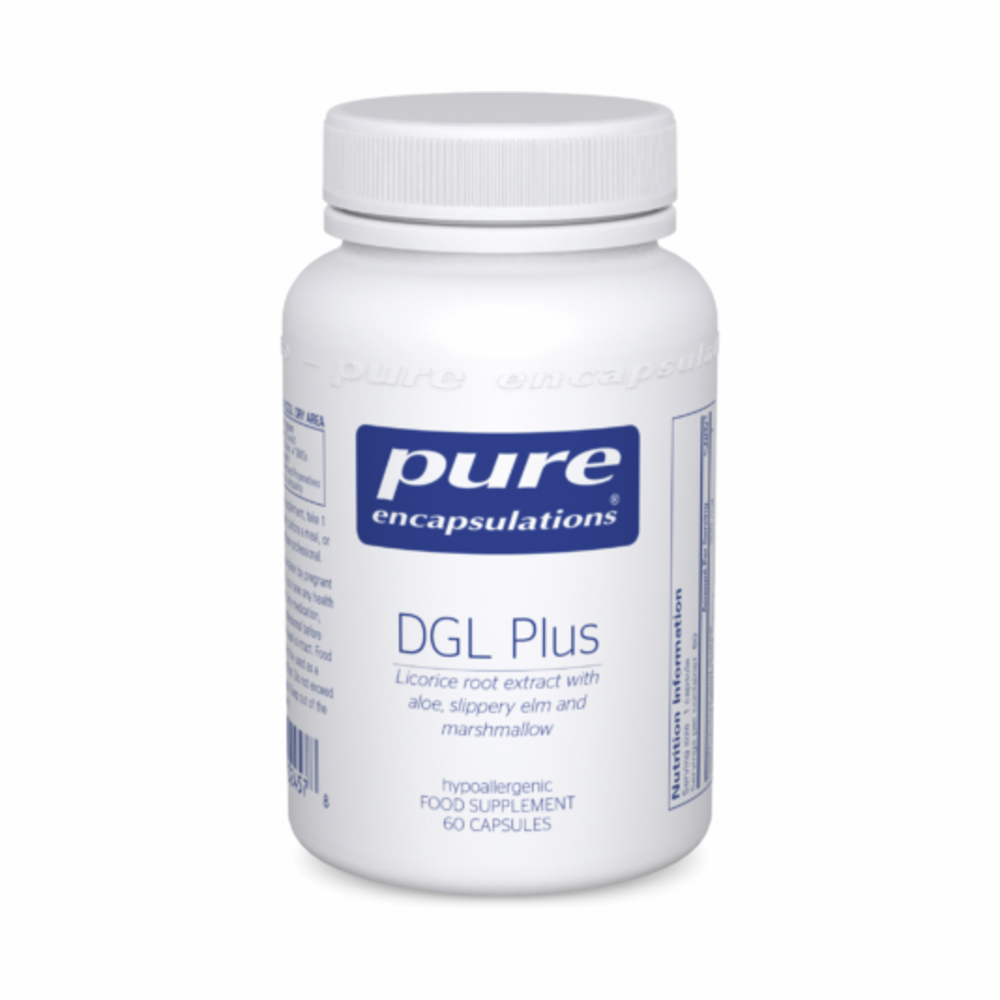 DGL Plus - 60 Capsules | Pure Encapsulations