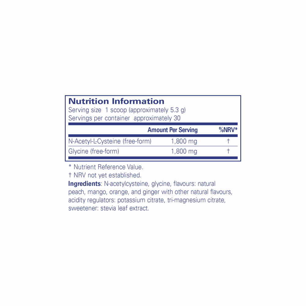 NAC + Glycine Powder - 159g | Pure Encapsulations