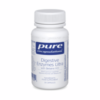 Digestive Enzymes Ultra with Betaine HCl - 30 Capsules | Pure Encapsulations